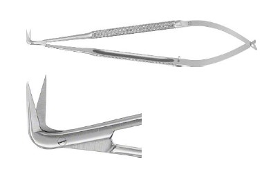 МІКРОНОЖИЦІ КРУГЛ. РУЧК. 90°Г/Г 165MM